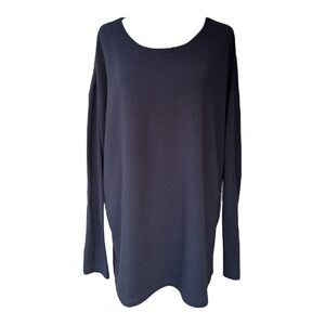 Banana Republic Long‎ Sleeve Oversized Comfy Casual Everyday Black sweatshirt